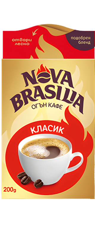 nova brasilia ground coffee classic package padded